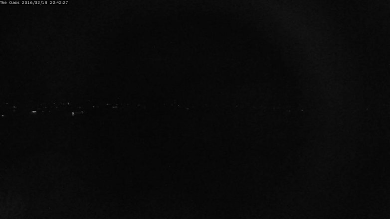 Lake Travis webcam, February 18, 2016 9:50 PM CT