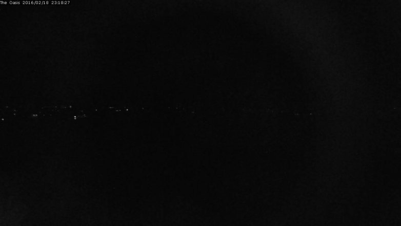 Lake Travis webcam, February 18, 2016 10:25 PM CT
