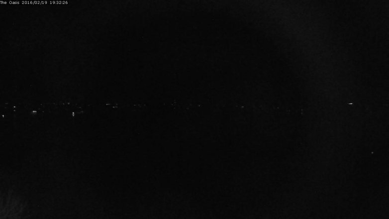 Lake Travis webcam, February 19, 2016 6:40 PM CT