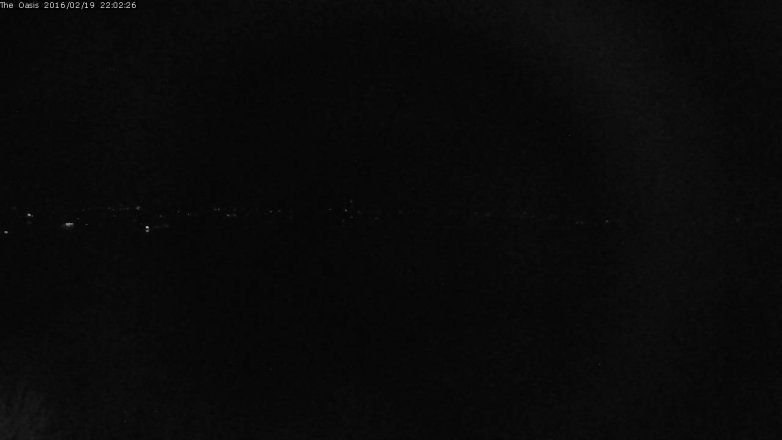 Lake Travis webcam, February 19, 2016 9:10 PM CT