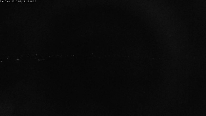 Lake Travis webcam, February 19, 2016 9:25 PM CT