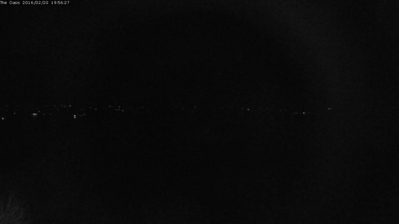 Lake Travis webcam, February 20, 2016 7:05 PM CT
