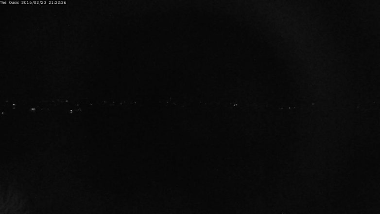 Lake Travis webcam, February 20, 2016 8:30 PM CT