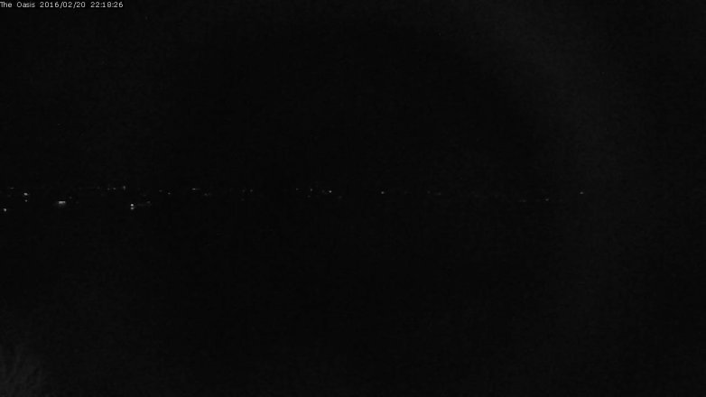 Lake Travis webcam, February 20, 2016 9:25 PM CT
