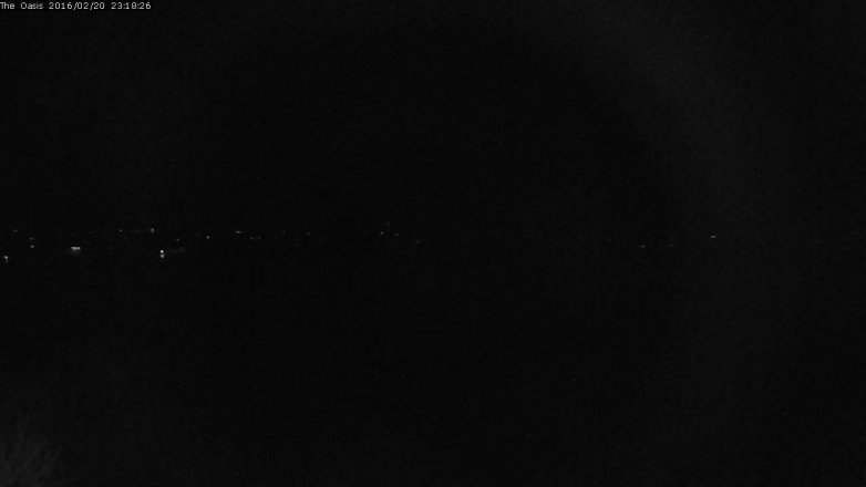 Lake Travis webcam, February 20, 2016 10:25 PM CT