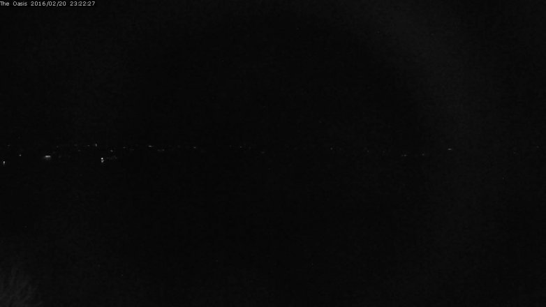 Lake Travis webcam, February 20, 2016 10:30 PM CT