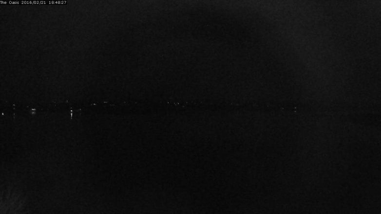 Lake Travis webcam, February 21, 2016 5:55 PM CT