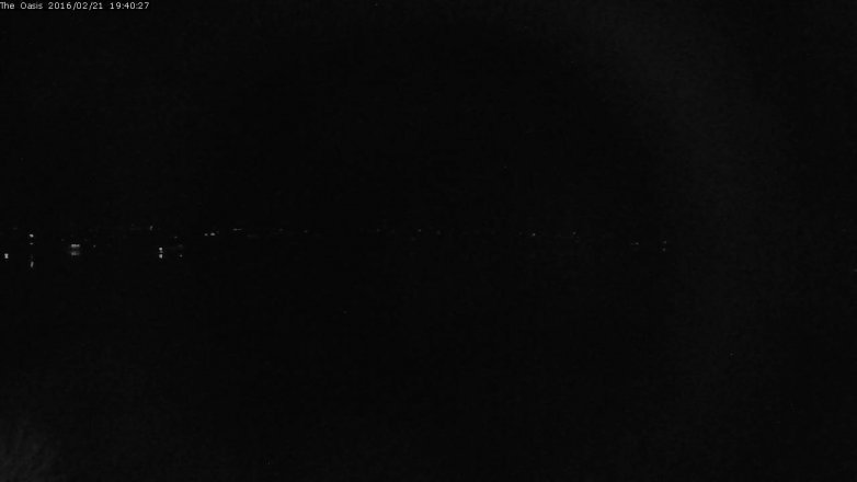 Lake Travis webcam, February 21, 2016 6:45 PM CT