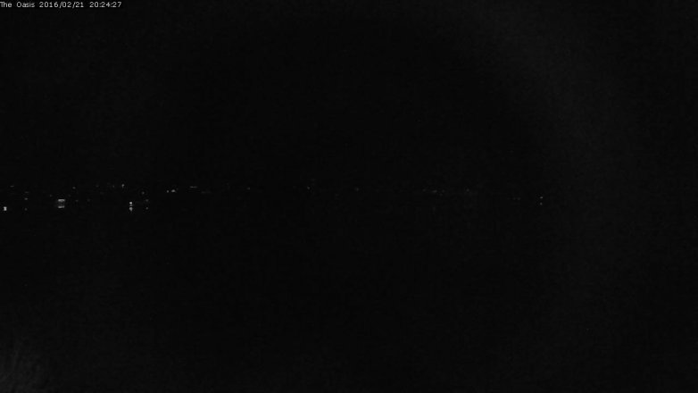 Lake Travis webcam, February 21, 2016 7:30 PM CT