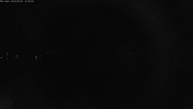 Lake Travis webcam, February 21, 2016 8:10 PM CT