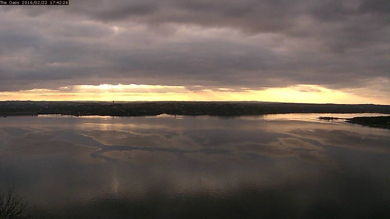 Lake Travis webcam, February 22, 2016 4:50 PM CT