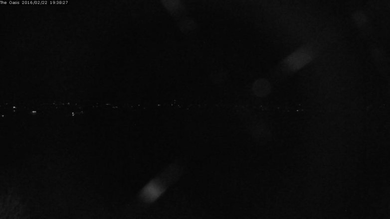 Lake Travis webcam, February 22, 2016 6:45 PM CT