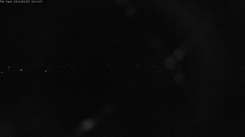 Lake Travis webcam, February 22, 2016 9:20 PM CT