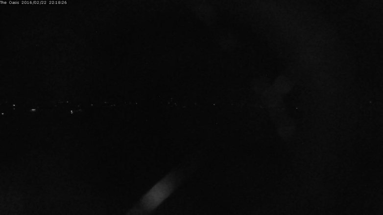 Lake Travis webcam, February 22, 2016 9:25 PM CT