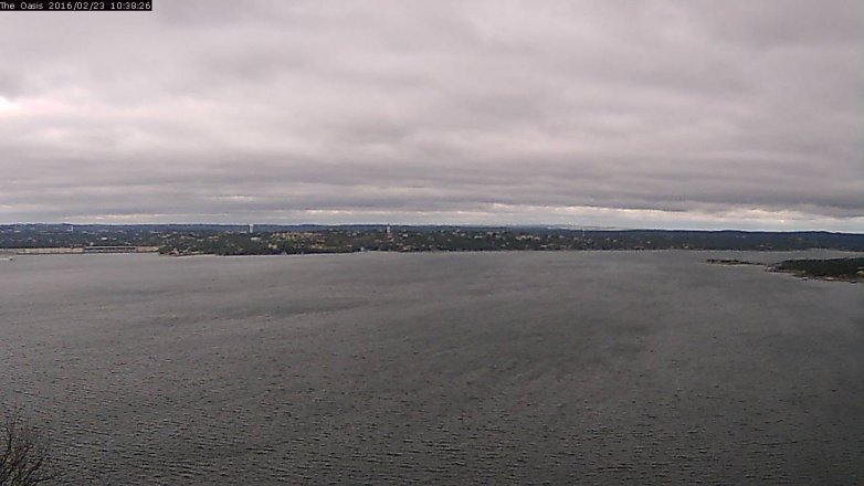 Lake Travis webcam, February 23, 2016 9:45 AM CT
