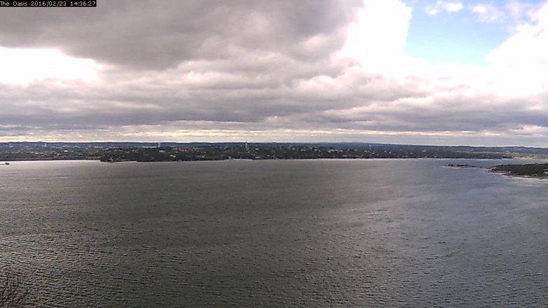 Lake Travis webcam, February 23, 2016 1:45 PM CT