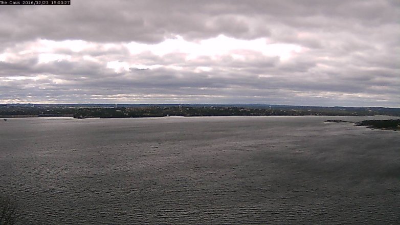 Lake Travis webcam, February 23, 2016 2:10 PM CT