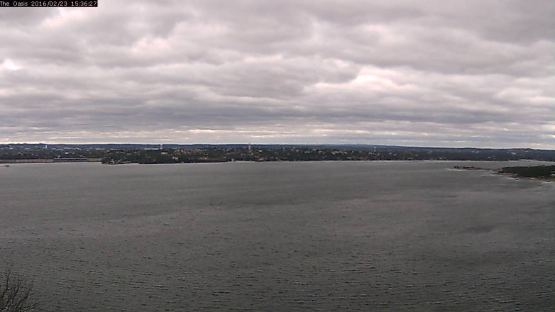 Lake Travis webcam, February 23, 2016 2:45 PM CT
