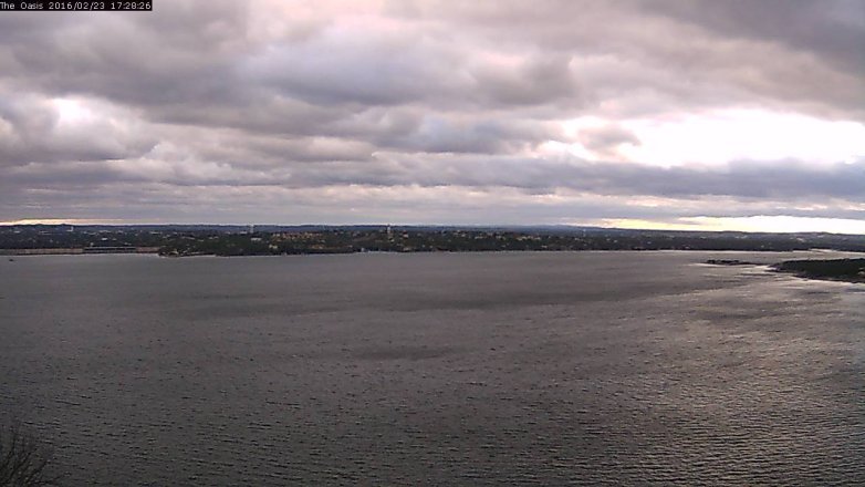 Lake Travis webcam, February 23, 2016 4:35 PM CT