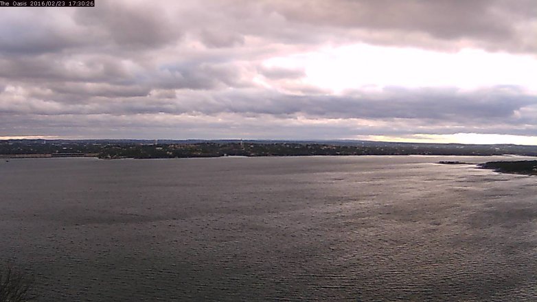Lake Travis webcam, February 23, 2016 4:40 PM CT