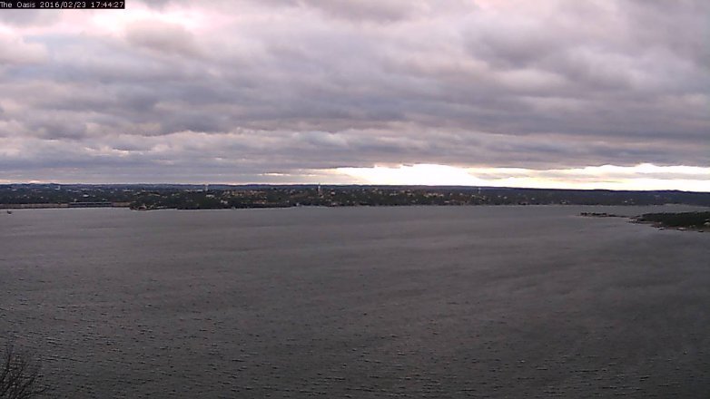 Lake Travis webcam, February 23, 2016 4:50 PM CT