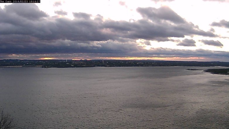 Lake Travis webcam, February 23, 2016 5:25 PM CT