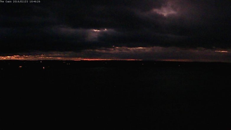 Lake Travis webcam, February 23, 2016 5:50 PM CT