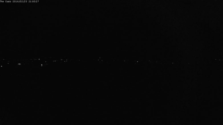 Lake Travis webcam, February 23, 2016 8:05 PM CT