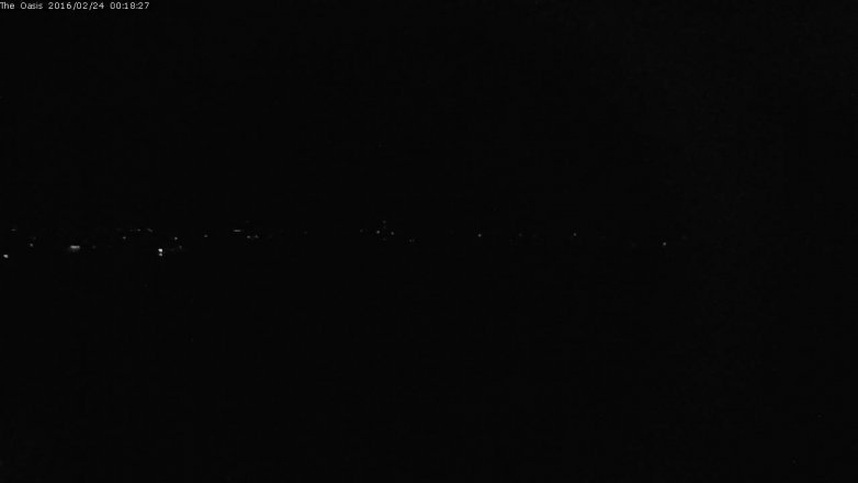 Lake Travis webcam, February 23, 2016 11:25 PM CT