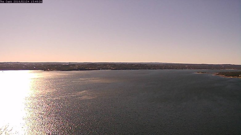 Lake Travis webcam, February 24, 2016 2:55 PM CT