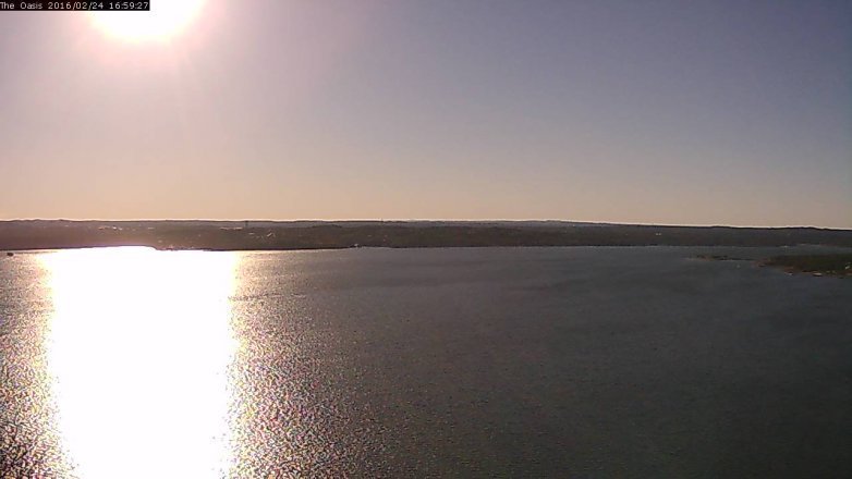 Lake Travis webcam, February 24, 2016 4:05 PM CT