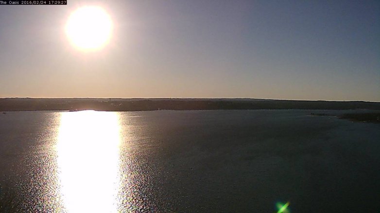 Lake Travis webcam, February 24, 2016 4:35 PM CT