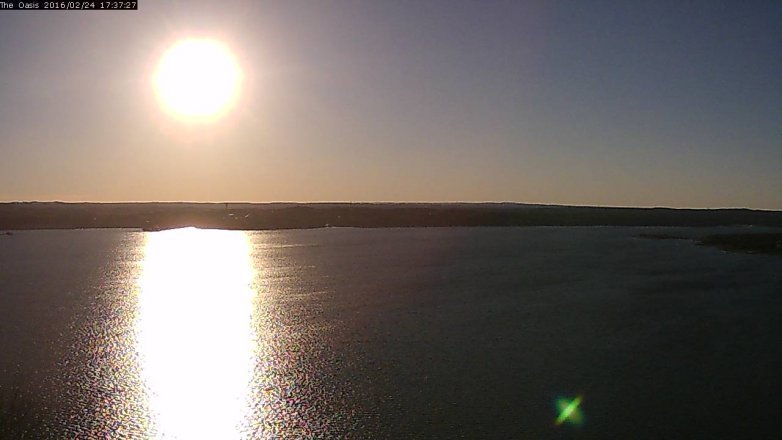 Lake Travis webcam, February 24, 2016 4:45 PM CT