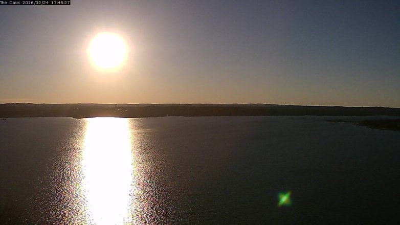 Lake Travis webcam, February 24, 2016 4:50 PM CT