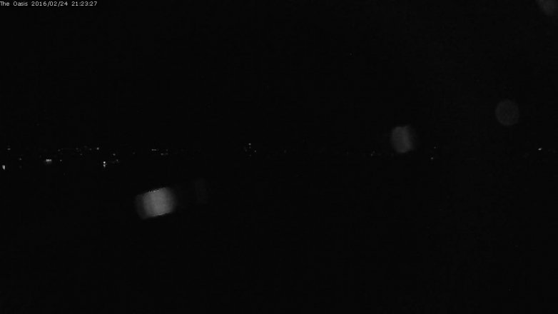 Lake Travis webcam, February 24, 2016 8:30 PM CT