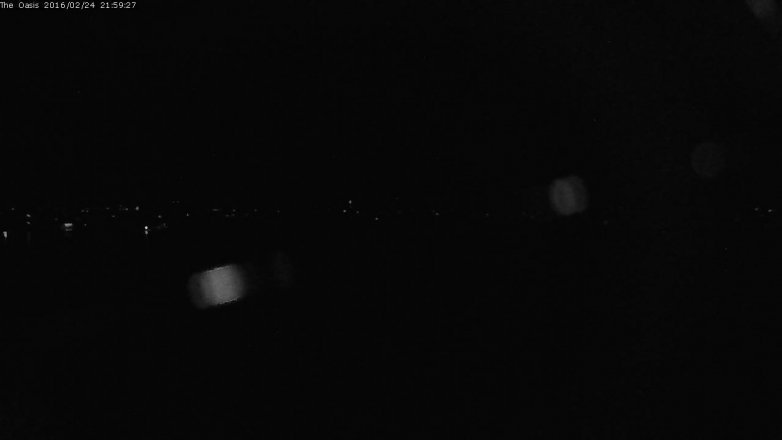 Lake Travis webcam, February 24, 2016 9:05 PM CT