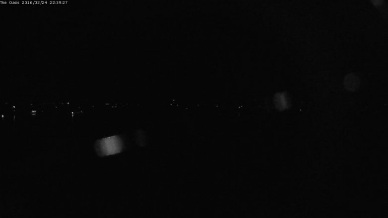 Lake Travis webcam, February 24, 2016 9:45 PM CT