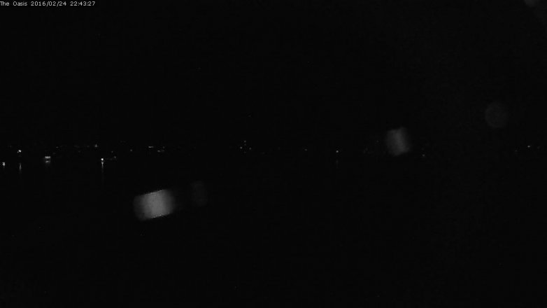 Lake Travis webcam, February 24, 2016 9:50 PM CT
