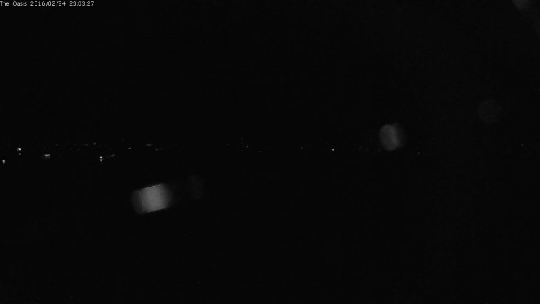 Lake Travis webcam, February 24, 2016 10:10 PM CT