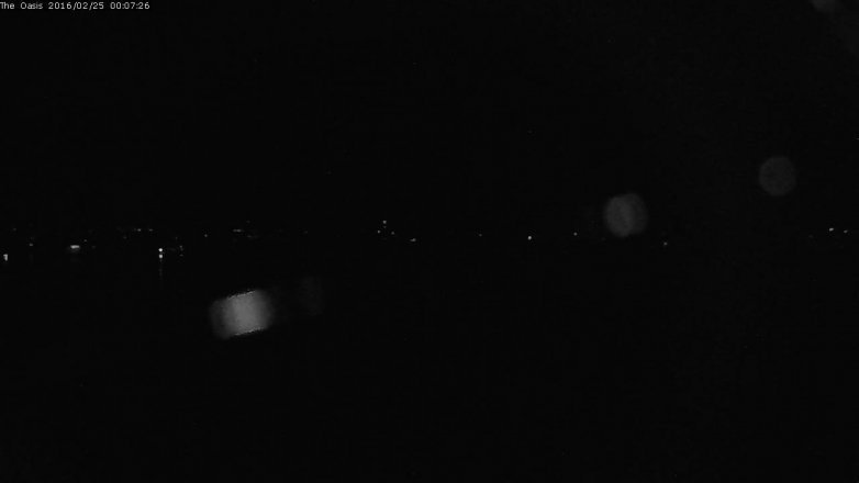 Lake Travis webcam, February 24, 2016 11:15 PM CT