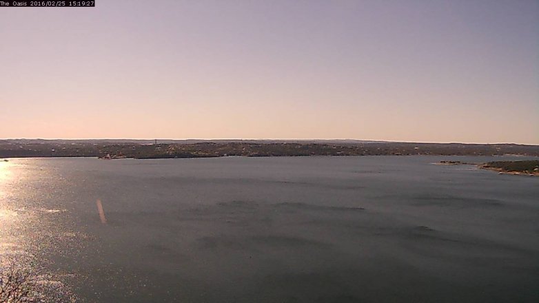 Lake Travis webcam, February 25, 2016 2:25 PM CT