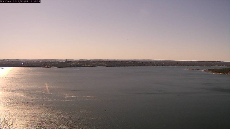 Lake Travis webcam, February 25, 2016 2:40 PM CT