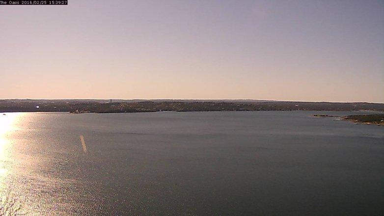 Lake Travis webcam, February 25, 2016 2:45 PM CT