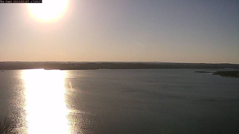 Lake Travis webcam, February 25, 2016 4:15 PM CT