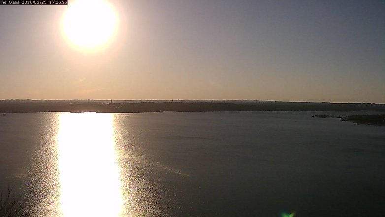 Lake Travis webcam, February 25, 2016 4:30 PM CT