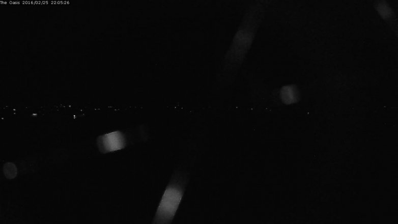 Lake Travis webcam, February 25, 2016 9:10 PM CT