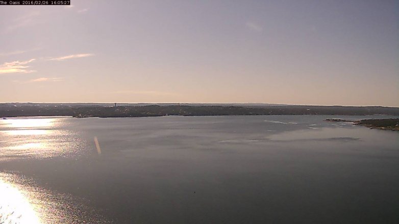 Lake Travis webcam, February 26, 2016 3:10 PM CT