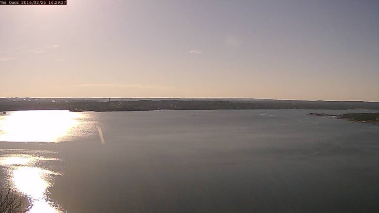 Lake Travis webcam, February 26, 2016 3:35 PM CT