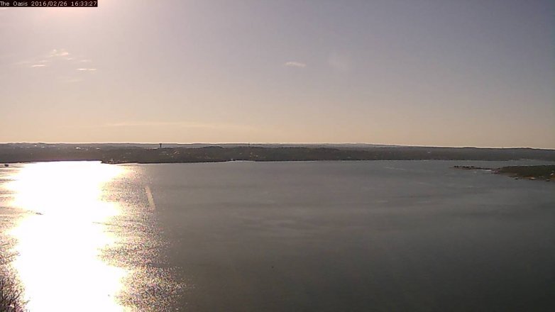 Lake Travis webcam, February 26, 2016 3:40 PM CT