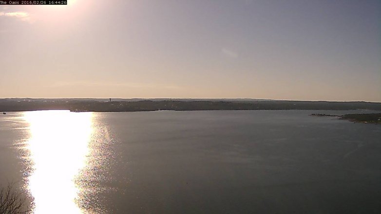 Lake Travis webcam, February 26, 2016 3:50 PM CT